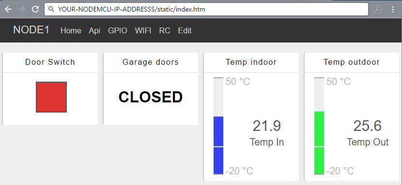 Nodemcu http server